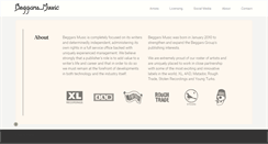 Desktop Screenshot of beggarsmusic.com